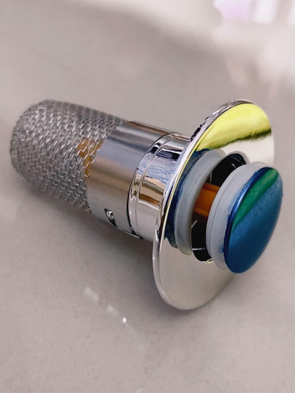 Sink Hair Filter, Removable Stainless Steel Drain Stopper Plug